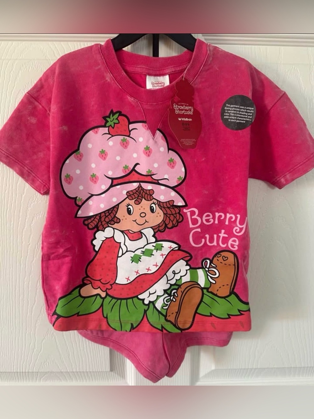 Strawberry Shortcake set toddler Girls 4T Pink  Berry Cute' Graphic Tee 100% new